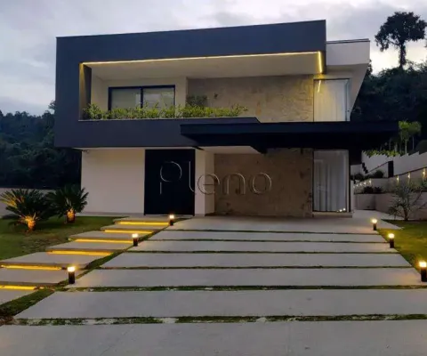 Sobrado à venda e para alugar em itupeva, serra azul, com 4 suítes, com 488 m², fazenda serra azul i