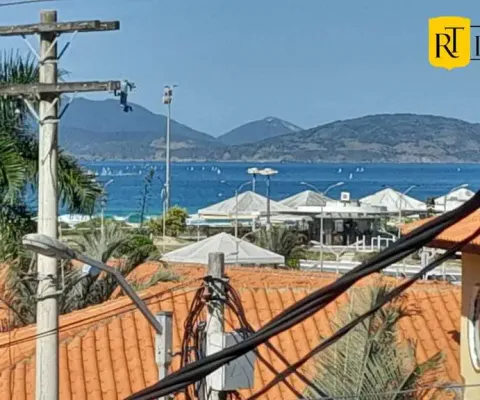 Apartamento vista mar à venda com 2 quartos no algodoal, cabo frio/rj