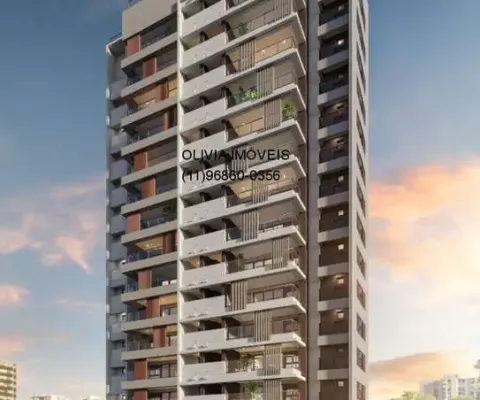 Apartamento de 77 m² com 2 suítes, ventilação natural, lavabo, sala ampla, terraço, 1 vaga em pinheiros.