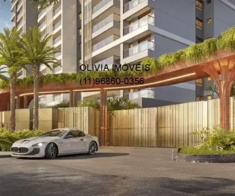 Apartamento a venda com 134mts, 3 suítes, terraço gourmet, 2 vagas a 400m do shopping morumbi