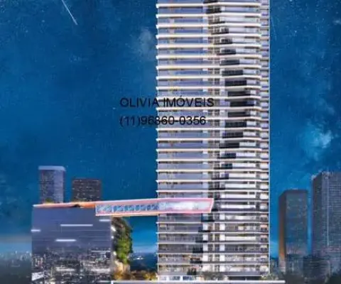 Apartamento a venda com 89mts, 2 suítes, terraço gourmet,1 vaga a 300m do shopping morumbi
