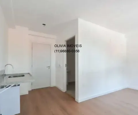 Studio residencial com 27m² de área útil, ambientes integrados, com piso laminado em moema poucos min do shopping ibirapuera