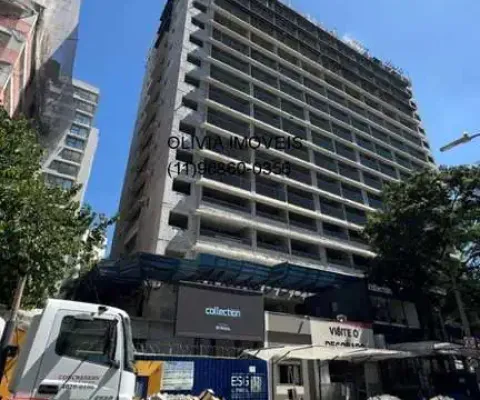 Studio a venda com 26,70mts,  terraço em moema a  350m do metrô eucaliptos.