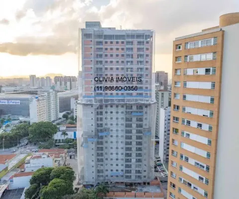 Apartamento a venda com 42mts, 2 quartos, 1 wc,  terraço 1 vaga  à 500m do shopping bourbon.