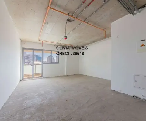 Excelente oportunidade: sala comercial à venda em condomínio de alto padrão em santo amaro, sp - 43m², 1 banheiro, 2 vagas.