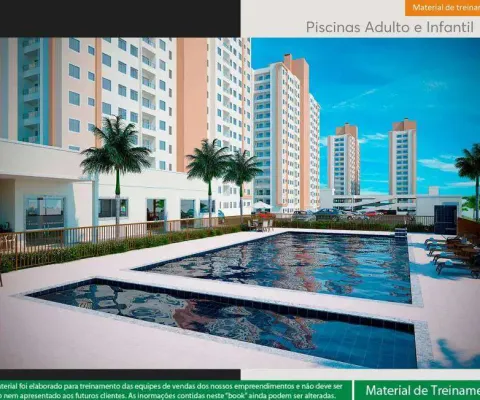 Apartamento para venda com 44 metros no solar vista mar com 2 quartos em pirajá - salvador - ba
