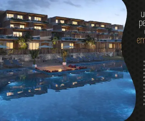 Apartamento 2 suítes com varanda gourmet, 86 m² lanai imbassai residencial