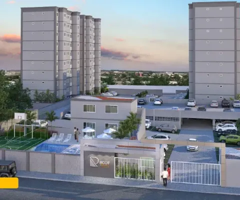 Apartamento a venda no roof recreio com 43 m², com 2/4 em lauro de freitas - ba