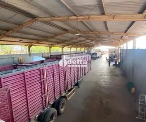 Galpão comercial disponível para locação no bairro distrito industrial em uberlândia-mg