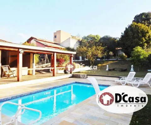 Excelente chácara a venda de 1762m² com piscina, rancho gourmet e galpão com mais de 250m² no bairro baronesa, taubaté-sp
