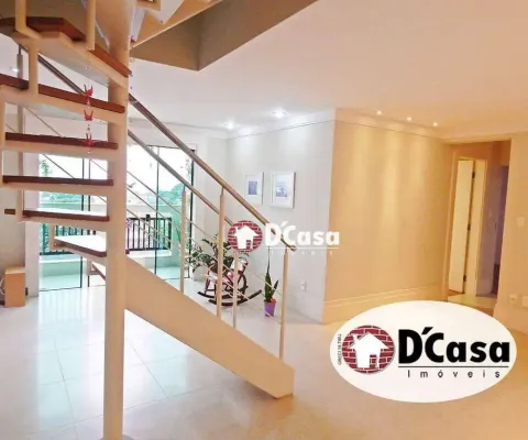 Cobertura duplex a venda com 163m² próximo ao hospital regional em taubaté-sp