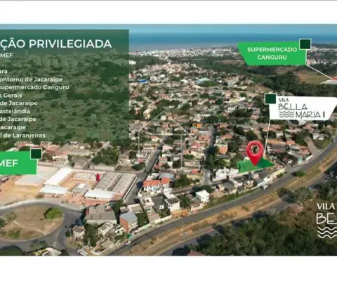 Lançamento casas a venda em jacaraipe com 2 suites e quintal - vila bella maria 2