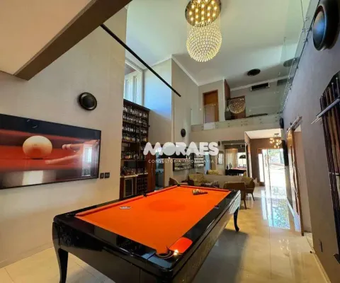 Casa mobiliada em condomínio fechado com 4 suítes, 460 m² - venda por r$ 3.600.000 ou aluguel por r$ 13.000/mês - residencial lago sul - bauru/sp