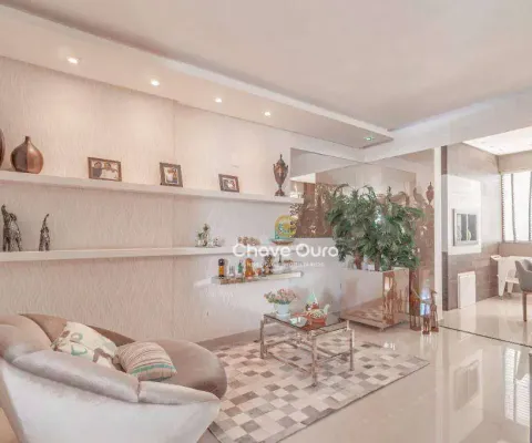 Apartamento de alto padrão da jl com 1 suíte master + 1 quarto e dep. de empregada, 169 m² por r$ 1.650.000 na rua mato grosso no centro - cascavel/pr