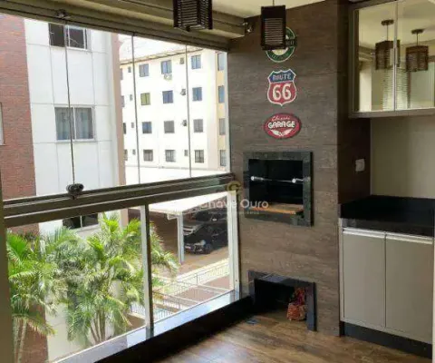 Apartamento com 3 dormitórios à venda, 77 m² por r$ 570.000,00 - cancelli - cascavel/pr