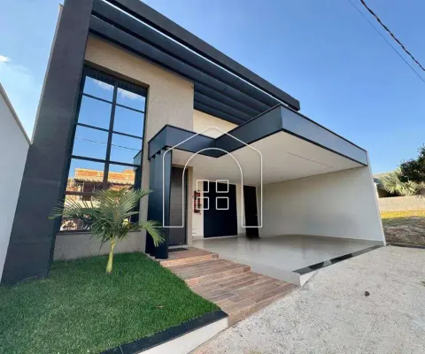 Casa em condomínio fechado com 3 quartos à venda no Villa Flora, Marília 