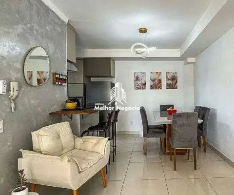 Apartamento à venda com 2 quartos e 1 suíte no bairro parque universitario em americana