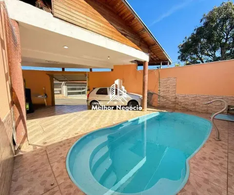 Casa no bairro santa rosa ypês 175m² de construção, à venda, 3 dormitórios (quartos), 2 banheiros - piracicaba, sp