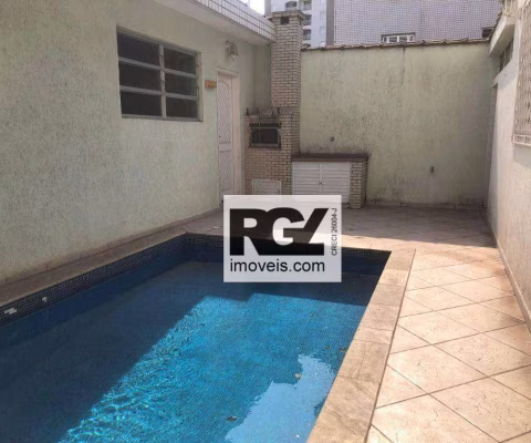 Casa com 4 dormitórios para alugar, 310 m² por R$ 12.000,00/mês - Aparecida - Santos/SP