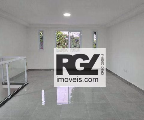 Casa com 3 dormitórios para alugar, 89 m² por R$ 4.000,00/mês - Embaré - Santos/SP