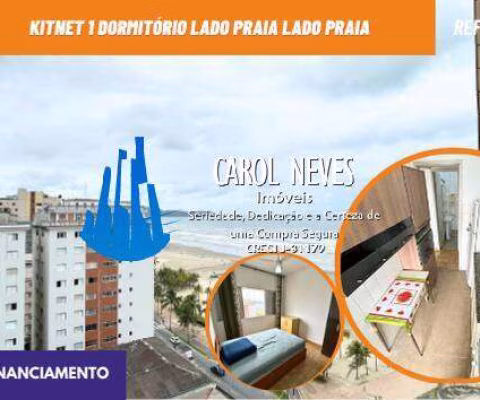 KITNET 1 DORMITORIO LADO PRAIA FINANCIAMENTO BANCARIO PRAIA GRANDE