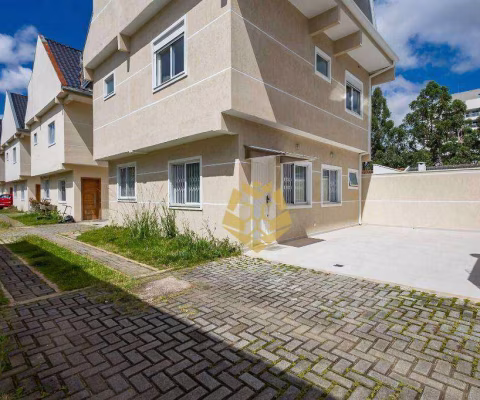 Maravilhoso sobrado com 3 dormitórios para alugar, 102 m² por R$ 5.100/mês - Tingui - Curitiba/PR