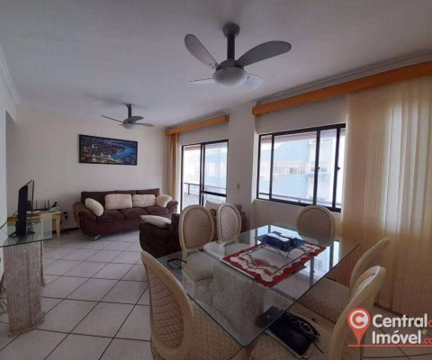 Apartamento com 3 dormitórios para locação de temporada, 130 m² - por R$ 900,00/dia - Centro - Balneário Camboriú/SC