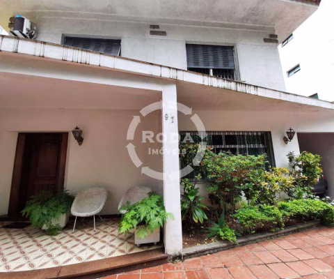 Sobrado para aluguel, 3 quartos, 1 suíte, 5 vagas, Boqueirão - Santos/SP