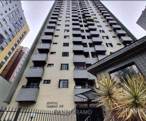 Cobertura com 3 dormitórios para alugar, 186 m² por R$ 6.277/mês - Portão - Curitiba/PR