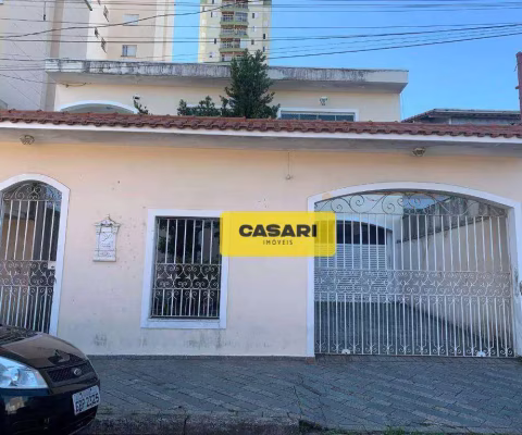 Sobrado com 3 dormitórios, 423 m² - venda ou aluguel - Vila Scarpelli - Santo André/SP