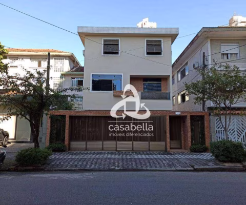 Casa com 4 dormitórios para alugar, 250 m² por R$ 12.000,00/mês - Embaré - Santos/SP