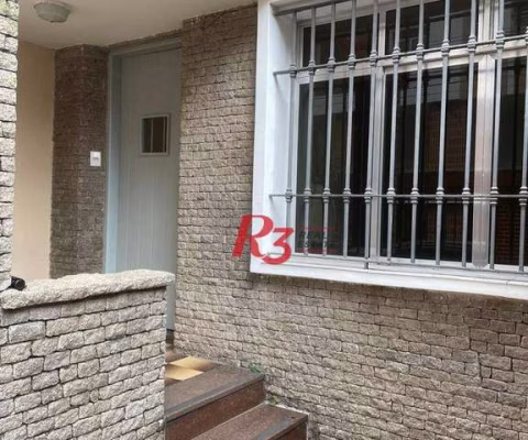 Casa para alugar, 120 m² por R$ 7.315,00/mês - Embaré - Santos/SP