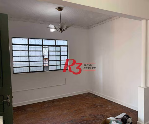 Casa com 2 dormitórios para alugar, 150 m² por R$ 3.750,00/mês - Ponta da Praia - Santos/SP