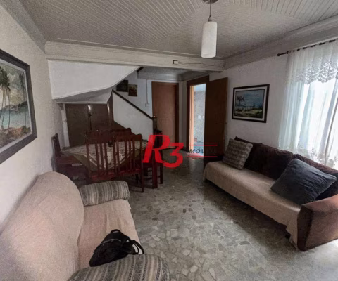 Casa com 6 dormitórios, 223 m² - venda por R$ 900.000,00 ou aluguel por R$ 9.910,60/mês - Vila Matias - Santos/SP