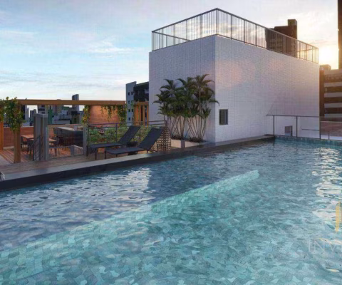 Apartamento com 3 dormitórios à venda, 87 m² por R$ 998.434,44 - Manaíra - João Pessoa/PB