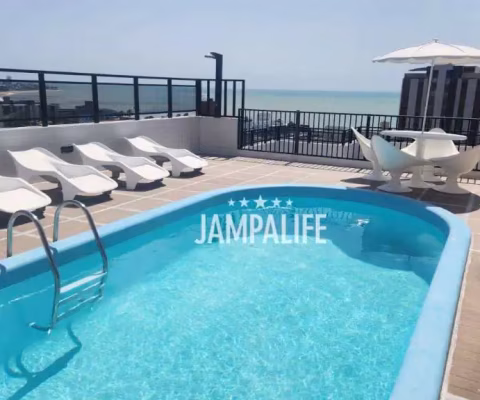 Apartamento com vista para o mar em Manaíra