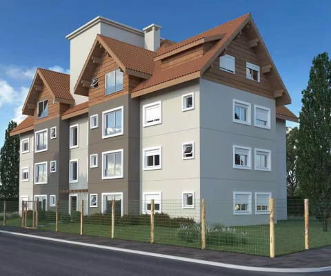 Apartamento 02 Dorm. à venda no Bairro Carniel com 69 m² de área privativa - 1 vaga de garagem
