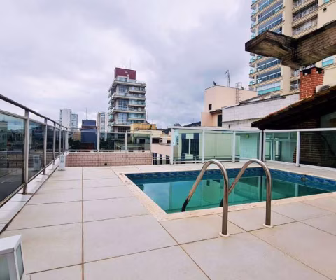Cobertura penthouse à venda na praia da Enseada em Guarujá, região da Brunella
