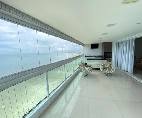 Apartamento com 3 dormitórios à venda, 192 m² por R$ 4.600.000,00 - Canto do Forte - Praia Grande/SP