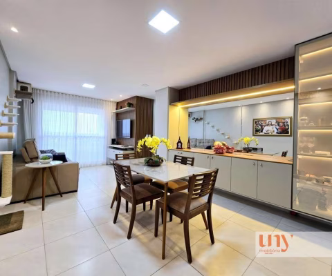 Apartamento com 3 quartos TODO PROJETADO e com VISTA MAR no bairro Aeroclube