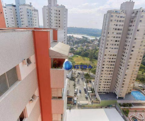Cobertura com 3 dormitórios para alugar, 182 m² por R$ 6000,00/mês  - Champagnat - Curitiba/PR