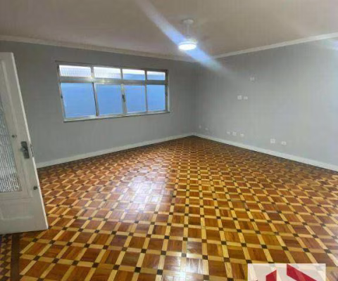 Casa 3 dorms com dep empregada para alugar por R$ 5.000,00 + IPTU/mês - Embaré - Santos/SP