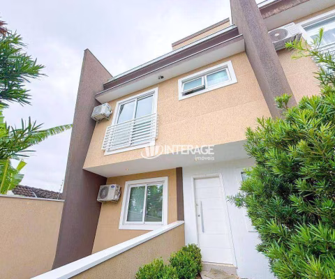 Sobrado com 3 dormitórios para alugar, 131 m² por R$ 5.038,19/mês - Vista Alegre - Curitiba/PR