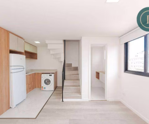 Apartamento Duplex para alugar, 45 m² por R$ 4.770,00/mês - Rebouças - Curitiba/PR