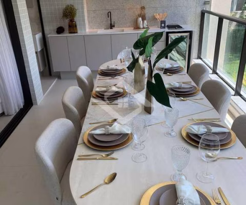 Apartamento para Venda na Península: 3 Suítes, 108m²,  Frontal Lagoa
