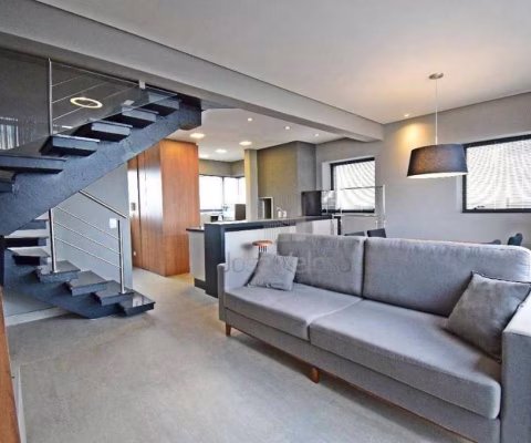 Apartamento com 2 dormitórios para alugar, 75 m² por R$ 8.500/mês - Batel / Centro - Curitiba/PR