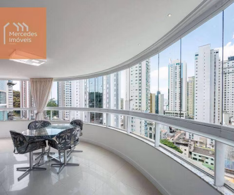 Apartamento com 3 dormitórios para alugar, 140 m² por R$ 12.073,00/mês - Pioneiros - Balneário Camboriú/SC