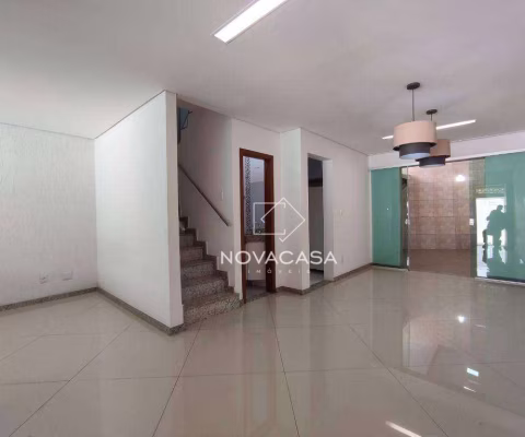 Casa com 3 dormitórios para alugar, 146 m² por R$ 4.606,81/mês - Planalto - Belo Horizonte/MG