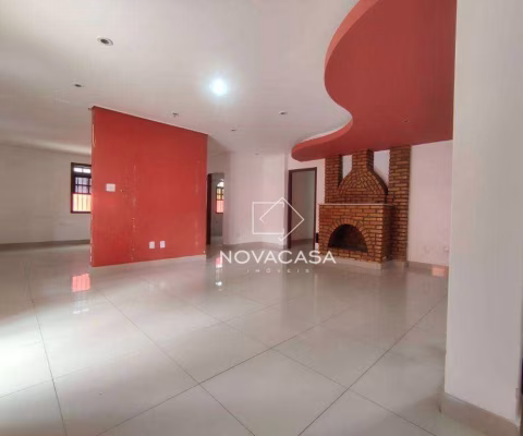 Casa com 3 dormitórios para alugar, 404 m² por R$ 7.414,00/mês - Santa Amélia - Belo Horizonte/MG