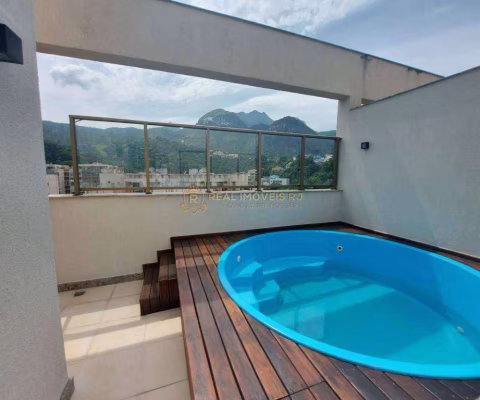 Cobertura Duplex na Freguesia de 3 Quartos com 168 m²